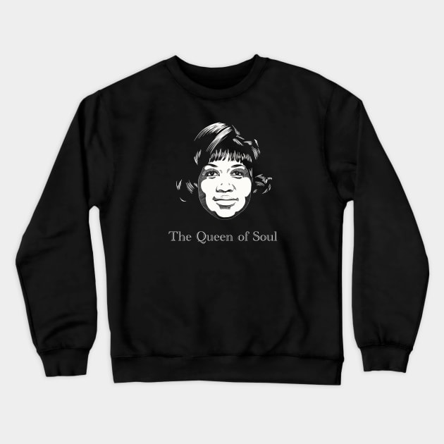 Queen Aretha Crewneck Sweatshirt by @johnnehill